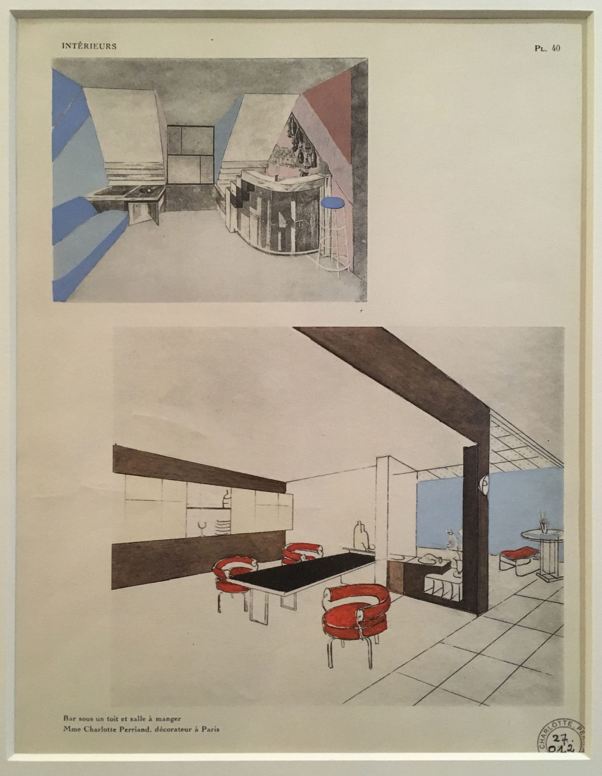 charlotte perriand drawings