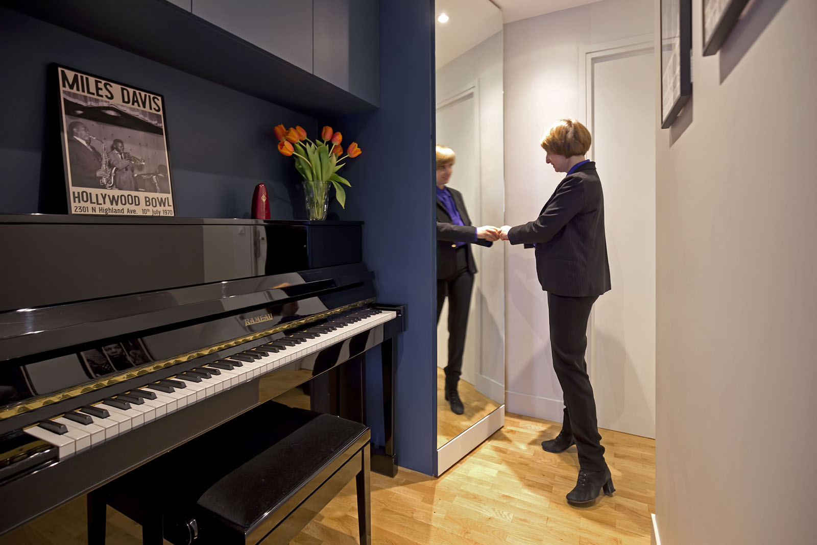 Appartement Paris 17 Flora Auvray - espace piano