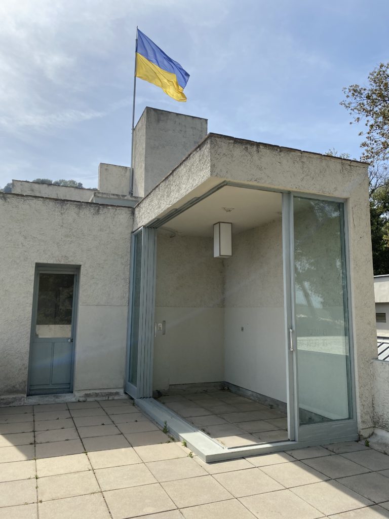 La chambre de pleine air à la Villa Noailles