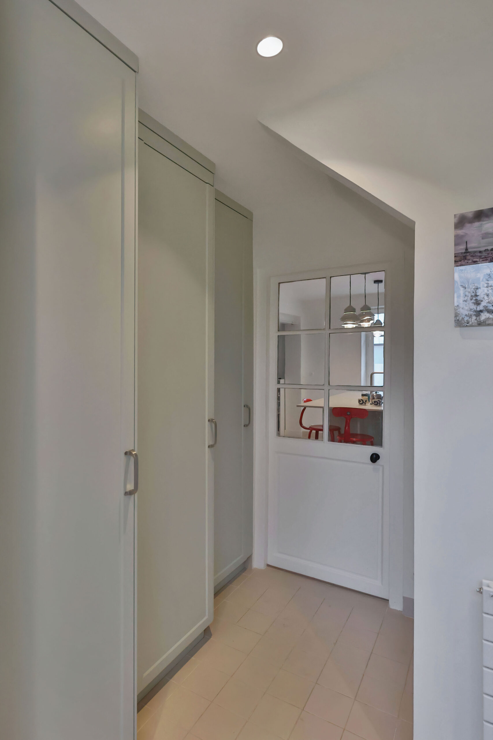 The laundry room. Interior designer Flora Auvray