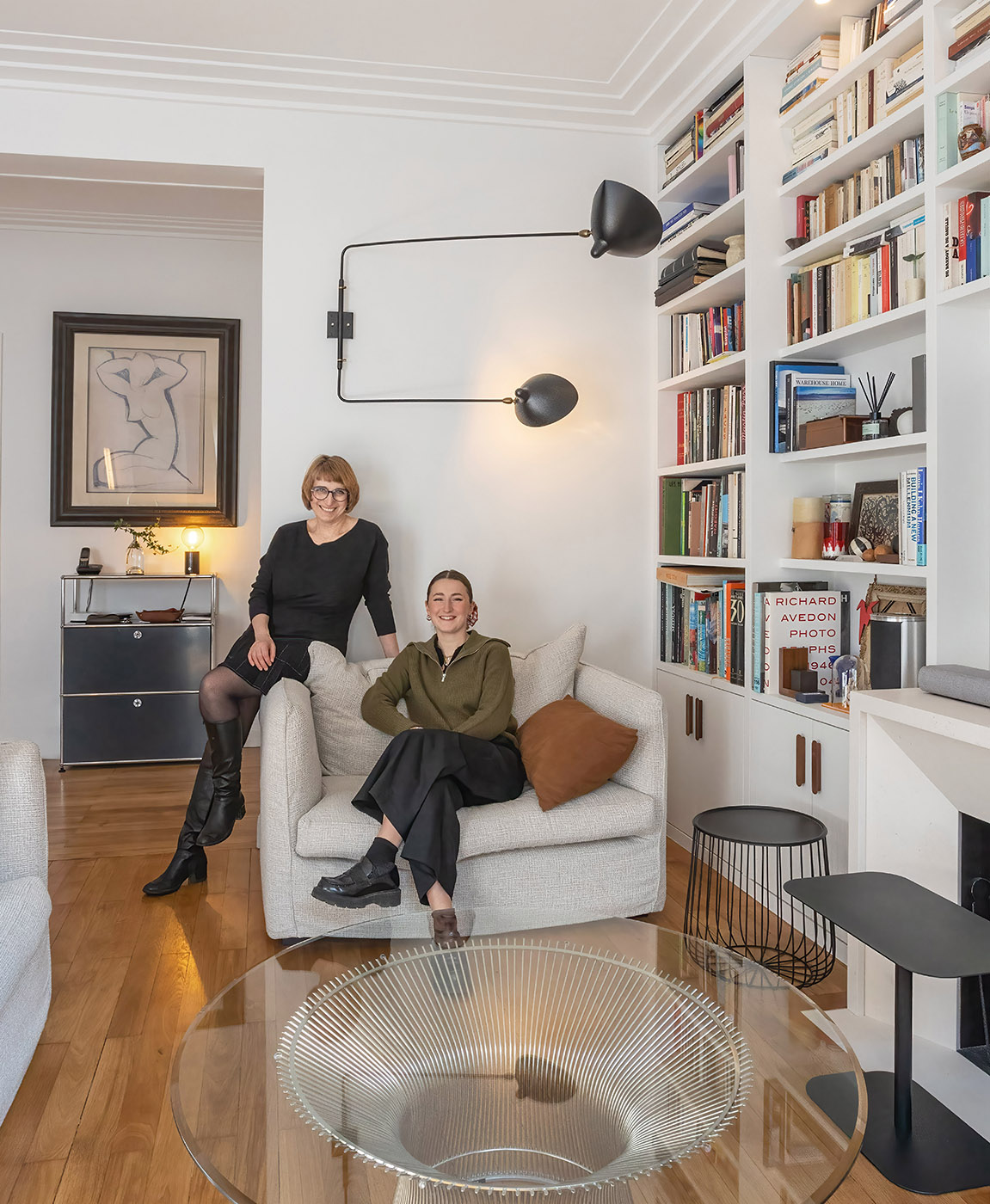 Flora et Typhaine - Appartement Paris 16 - Architecte d'intérieur Flora Auvray