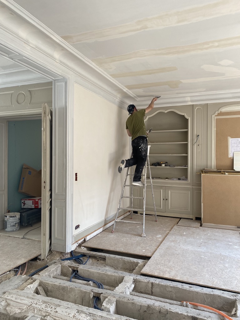 Un chantier en cours