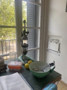 La cuisine de l'appartement témoin de Auguste Perret au Havre.